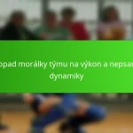Dopad morálky týmu na výkon a nepsané dynamiky