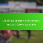 Důležitost sportovního chování v mládežnickém baseballu